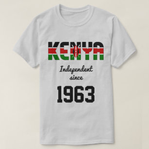 T-shirt Célébration de l'indépendance du Kenya
