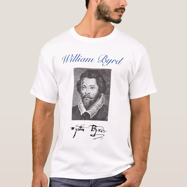 T-SHIRT CÉLÉBRATION DE WILLIAM BYRD (Devant)
