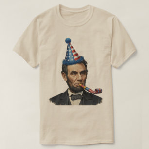 T-shirt Célébration drôle de fête d'Abraham Lincoln 