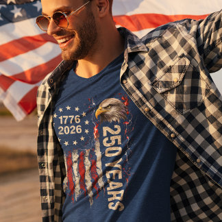 T-shirt Célébration du 250e anniversaire des États-Unis
