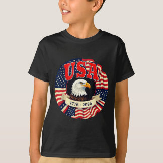 T-shirt Célébration du 250e anniversaire patriotique des É