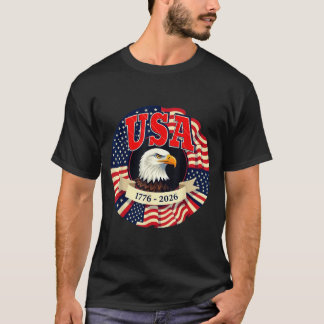 T-shirt Célébration du 250e anniversaire patriotique des É
