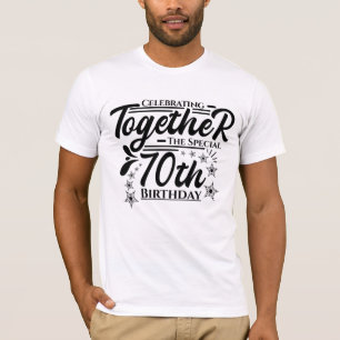 T-shirt célébration du 70e anniversaire