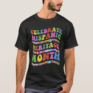 T-shirt Célébration du Mois du patrimoine hispanique latin