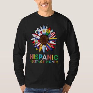 T-shirt Célébration du Mois du patrimoine hispanique latin