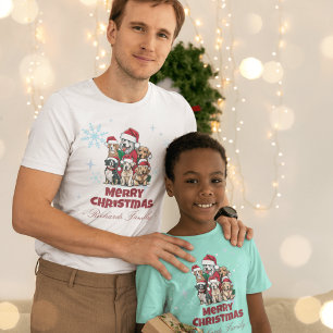 T-shirt Célébration en Confort : Joyeux Amoureux des chien