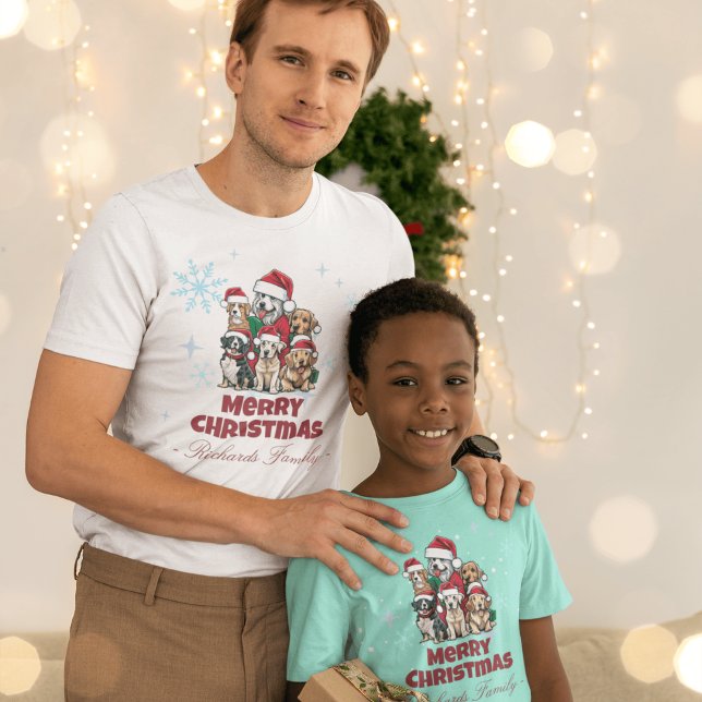 T-shirt Célébration en Confort : Joyeux Amoureux des chien (Créateur téléchargé)