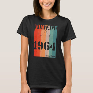 T-shirt Célébration Vintage Rétro Fabriquée Édition 1964