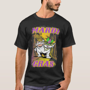 T-SHIRT CÉLÉBRATIONS DE MARDI GRAS DU CHAT DE BOURBON STRE