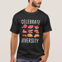 Célébrer Diversité Steak Food Mème Vêtements pour 