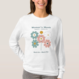T-shirt Célébrer la force et l'inspiration des femmes