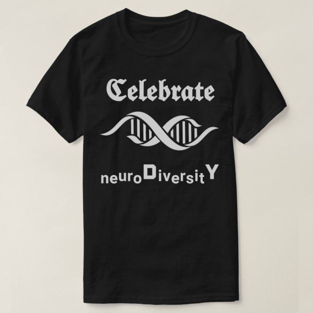 T-shirt Célébrer la neurodiversité 1 (Design devant)