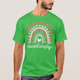 T-shirt Célébrer la neurodiversité Santé mentale Autisme A