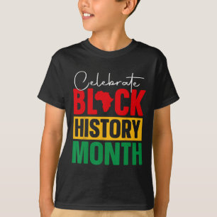 T-shirt Célébrer le Mois de l'histoire des Noirs African B