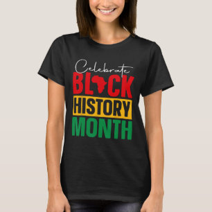T-shirt Célébrer le Mois de l'histoire des Noirs African B