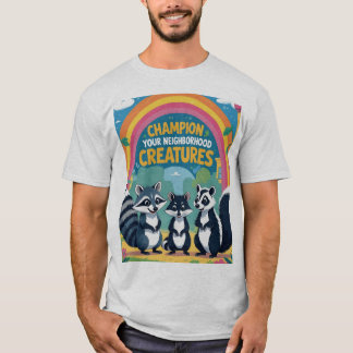 T-shirt Célébrer les amis de la rue