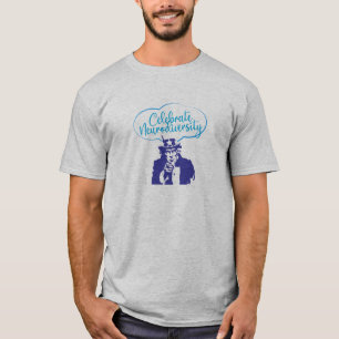 T-SHIRT CÉLÉBRER NEURODIVERSITÉ ONCLE SAM