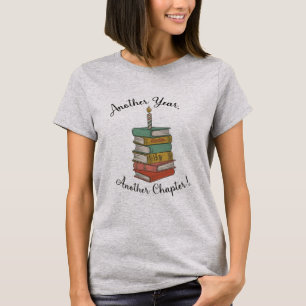 T-shirt Célébrez avec des livres : Un Anniversaire Littéra