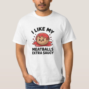 T-shirt Célébrez la cuisine italienne avec des motifs de b