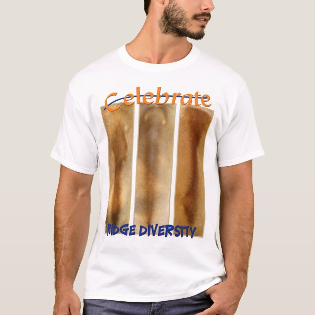 T-shirt Célébrez la diversité de Ridge ! (Devant)