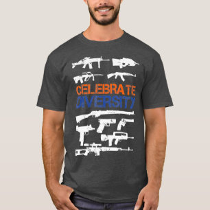 T-shirt Célébrez la diversité    GunGun amoureux