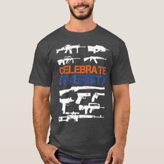 T-shirt Célébrez la diversité    GunGun amoureux