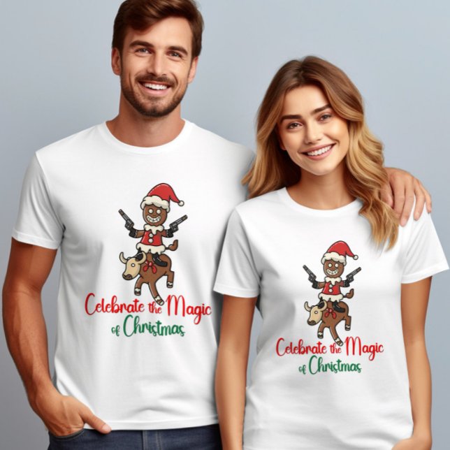 T-shirt Célébrez la magie des cookies de Noël (Créateur téléchargé)