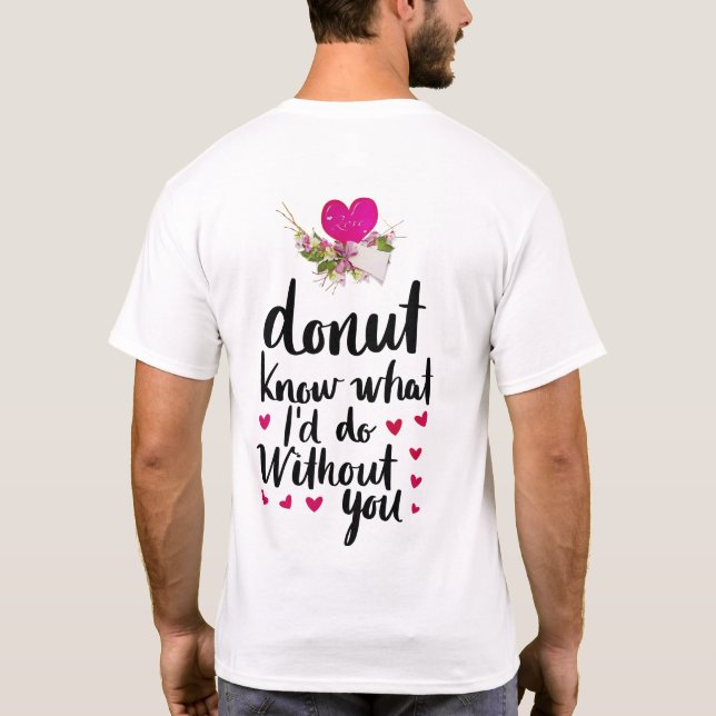 T-shirt Célébrez l'amour pour la Saint-Valentin (Dos)