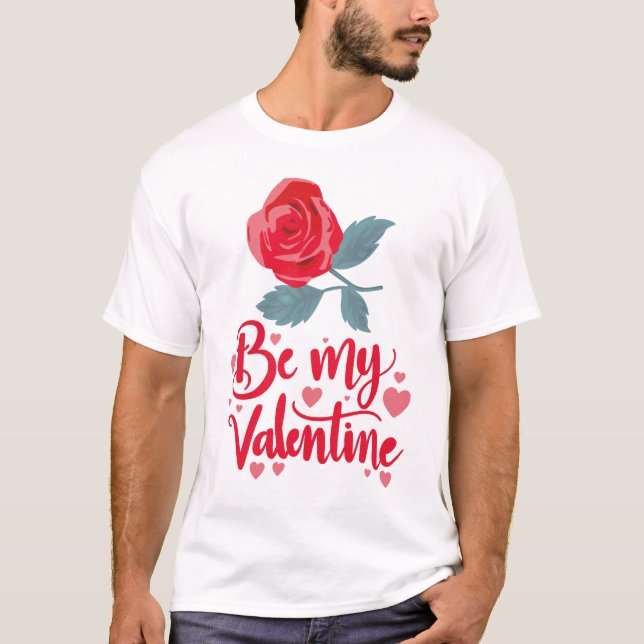 T-shirt Célébrez l'amour pour la Saint-Valentin (Devant)