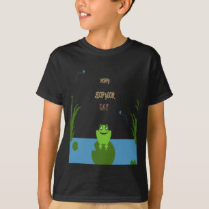 T-shirt Célébrez l'année bissextile et sentez-vous chanceu