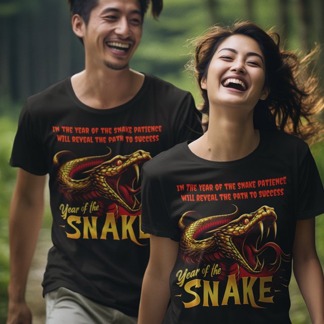T-shirt Célébrez l'année du serpent! 2025 (Créateur téléchargé)