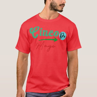 T-shirt Célébrez Le Cinco De Mayo Avec L'Authentique Fla M