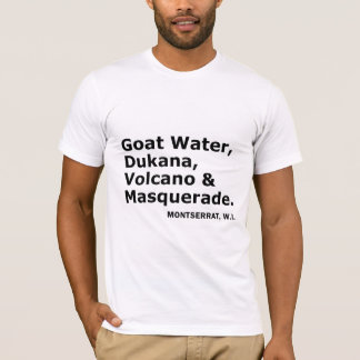 T-shirt Célébrez le meilleur de Montserrat