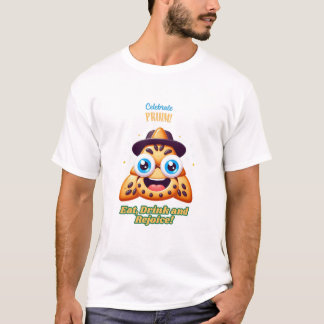 T-shirt Célébrez le purim : Mangez, buvez et réjouissez-vo