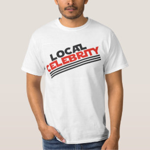 T-shirt célébrité locale