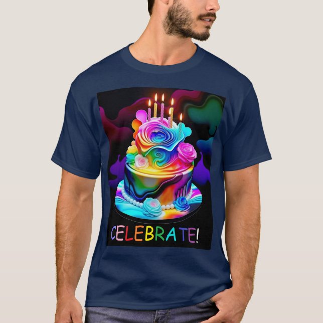 T-shirt Célébrons ! N'importe quelle célébration ! (Devant)