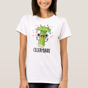 T-shirt Célérat Funny Veggie Celery Pun