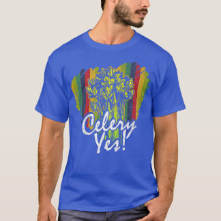 T-shirt Céleri Oui Drôle Gardener de légumes 339
