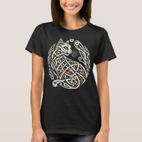 Céleste Knotwork Cat Art