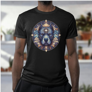T-shirt Celestial Pitbull Guardian