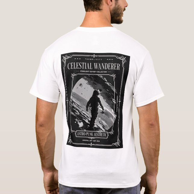 T-shirt Celestial Wanderer Astro-Punk (Dos)