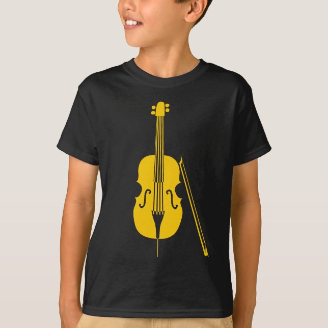 T-shirt Cello - Ambre (Devant)