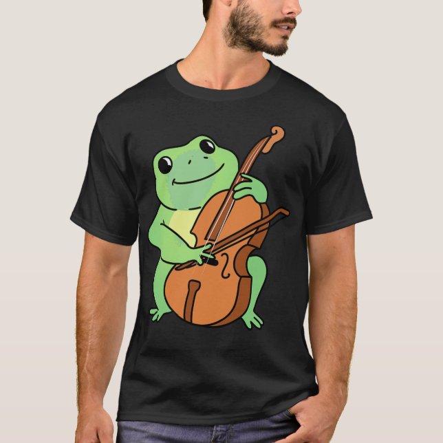 T-shirt Cello Cellist Cellin S2 (192) (Devant)