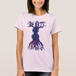 T-shirt Cello Tree Blue Organic Tee