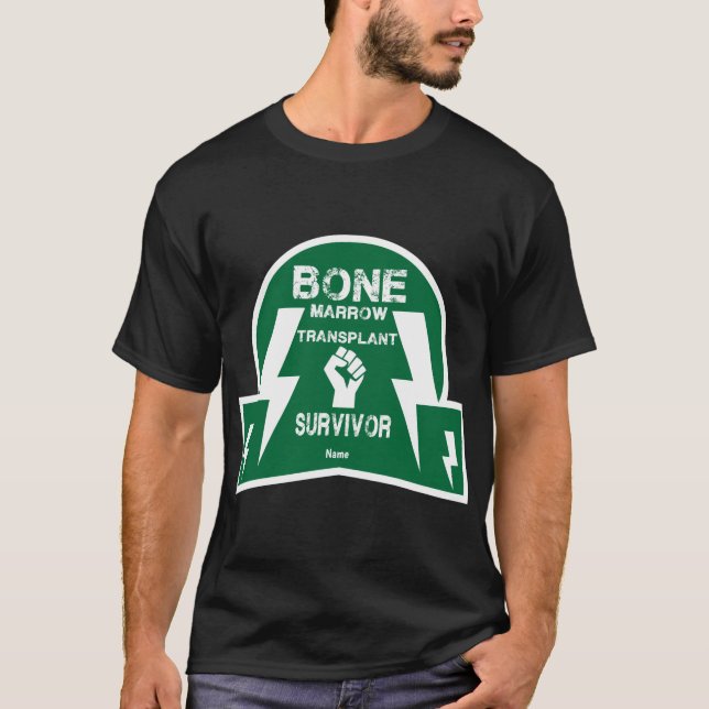 T-shirt Cellule souche de transplantation de la moelle oss (Devant)