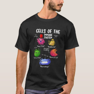 T-shirt Cellules Des Systèmes Immunitaires Biologie Cellul