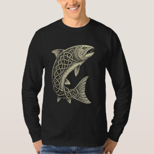 T-shirt Celtic Angler Spirit u2013 Viking Fishing Mytholog