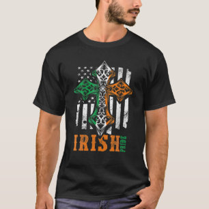 T-shirt Celtic Cross Irish Pride Saint Patrick's Day
