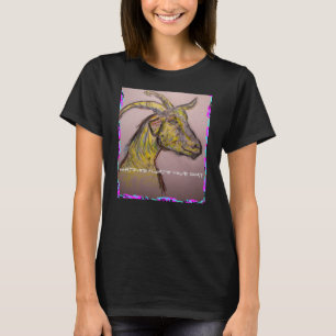 T-shirt celui qui flotte votre chèvre