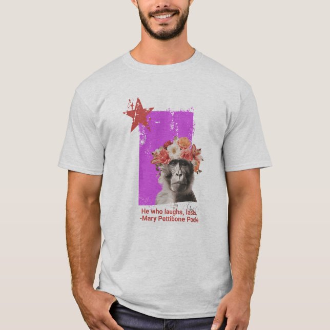 T-shirt "Celui Qui rit..." Pour homme (Devant)